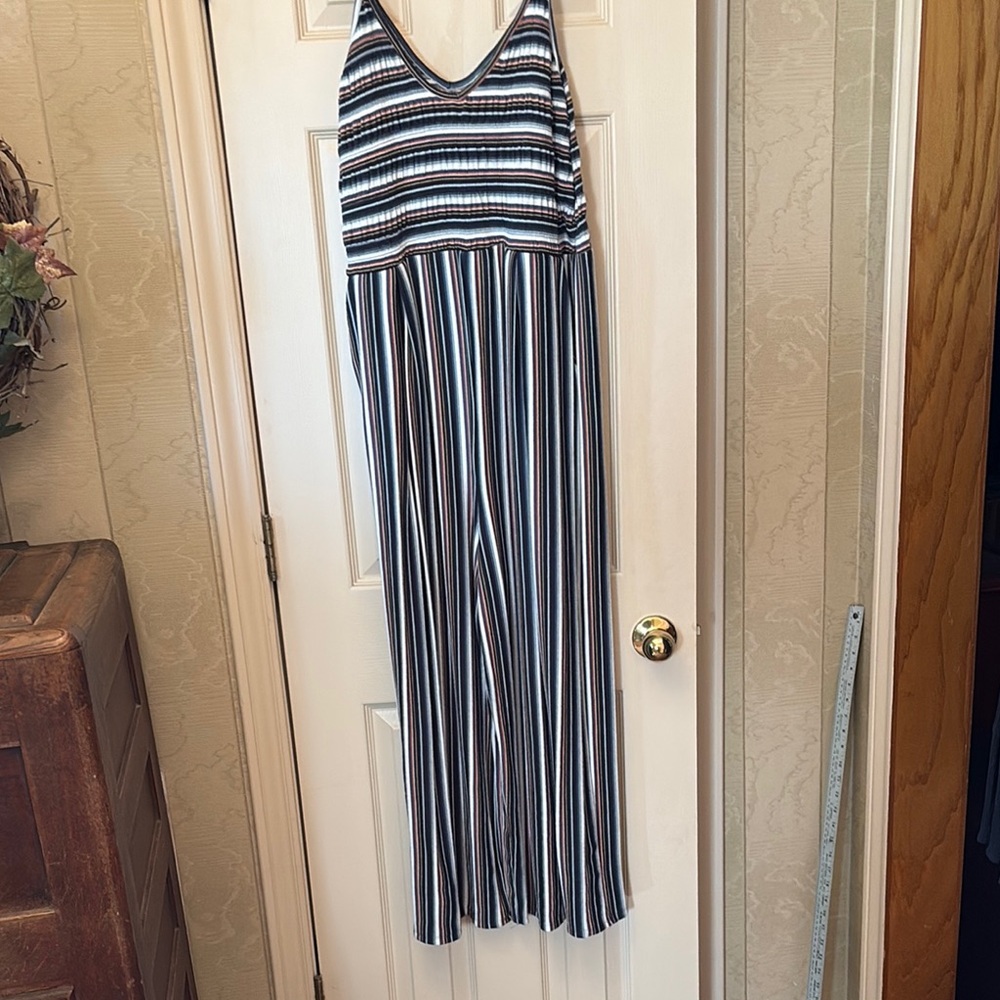 Multicolor Striped Jumpsuit GUC